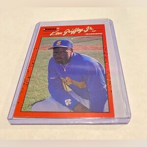 Ken Griffey Jr. 1990 Donruss Baseball card Vintage